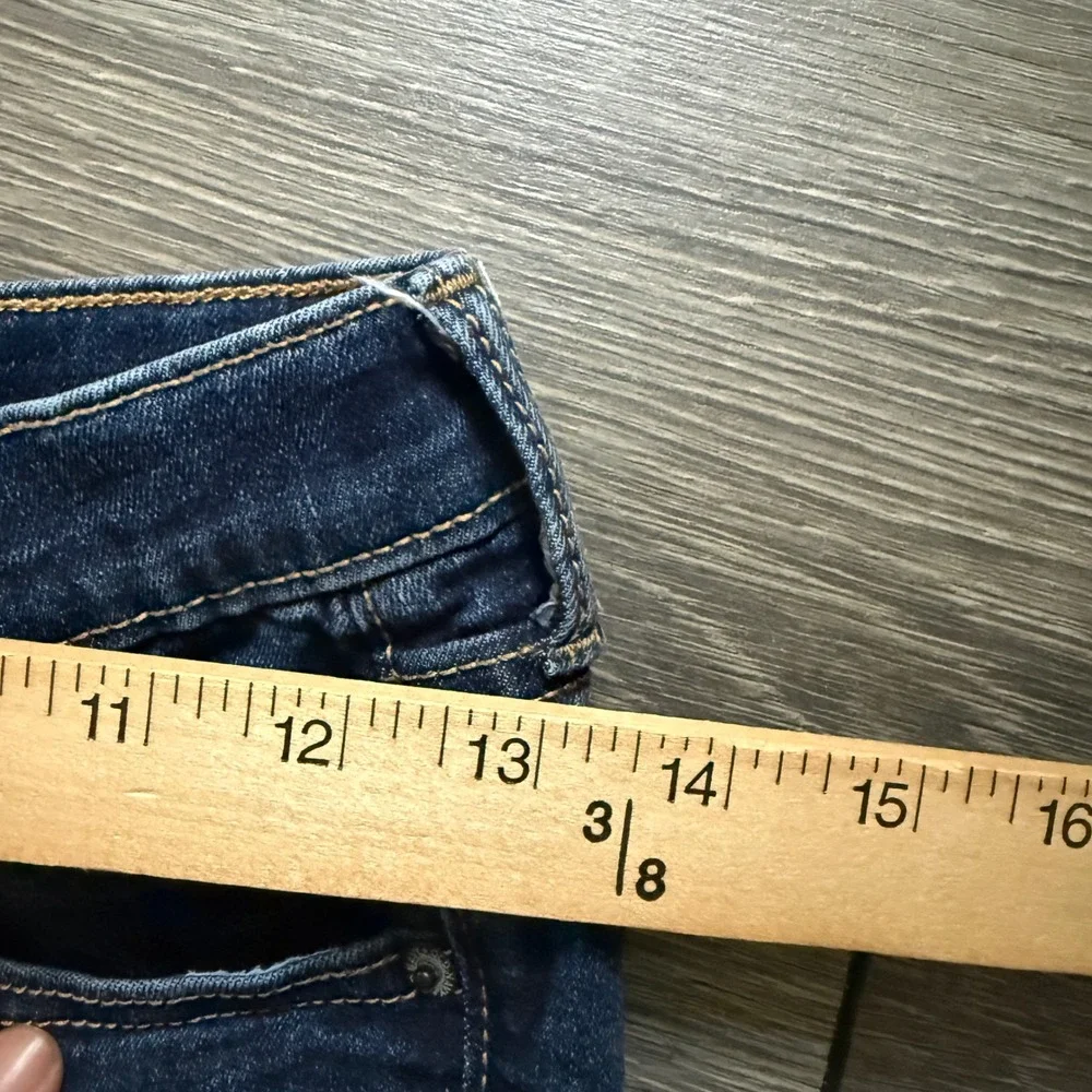 Old Navy Boys Karate Slim Jeans Dark Wash Built-In Flex Max Tough Size 12